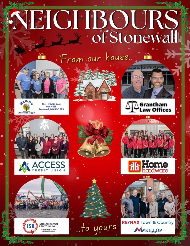 Neighbours of Stonewall Front Page