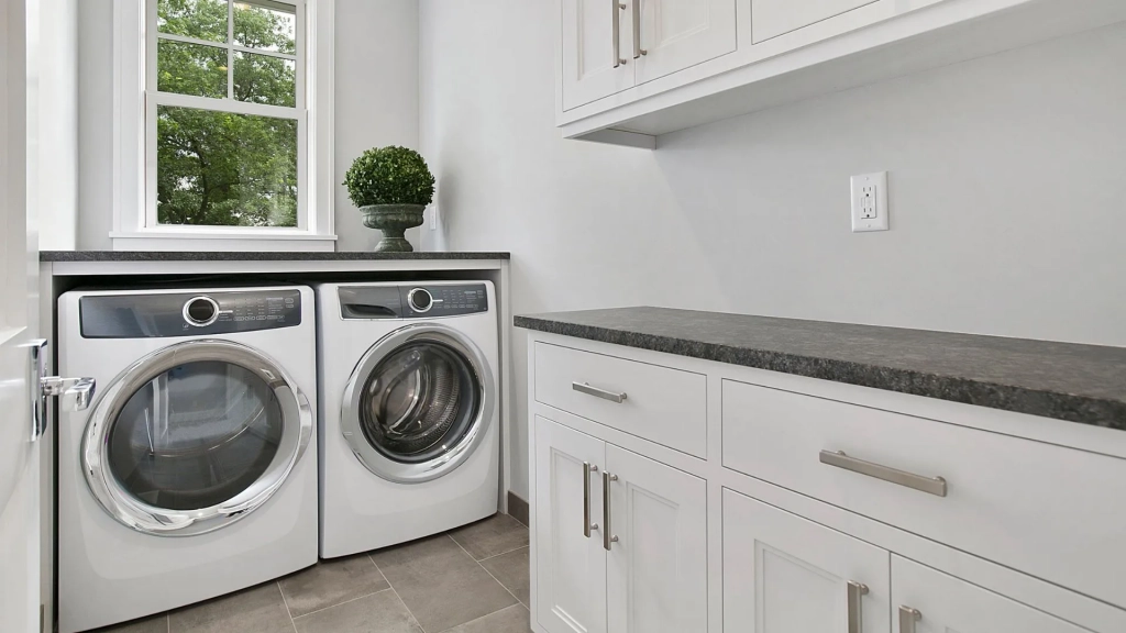 photo of washer and dryer